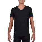 Gildan SoftStyle frfi V-nyak pl, Black (GI64V00BL)
