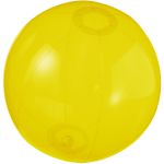Ibiza átlátszó strandlabda, sárga (10037007)