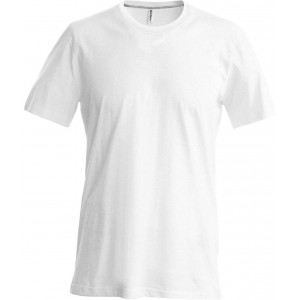 Kariban Pl, White (T-shirt, pl, 90-100% pamut)