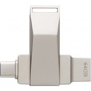 Pendrive 3.0. 64 GB, ezst (pendrive)