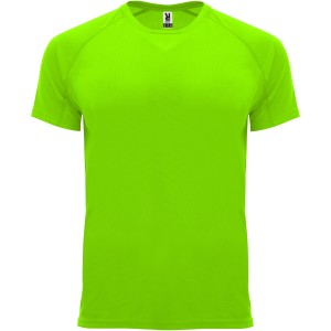 Roly Bahrain gyerek sportpl, Fluor Green (T-shirt, pl, kevertszlas, mszlas)