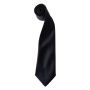 Colours szatén nyakkendő, Black