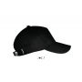 Sols Long Beach 5 paneles sapka, Black