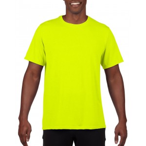 Gildan Performance frfi sportpl, Safety Green (T-shirt, pl, kevertszlas, mszlas)