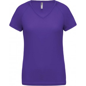ProAct Ni V-nyak sportpl, Violet (T-shirt, pl, kevertszlas, mszlas)