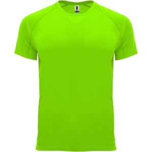 Roly Bahrain frfi sportpl, Fluor Green (T-shirt, pl, kevertszlas, mszlas)
