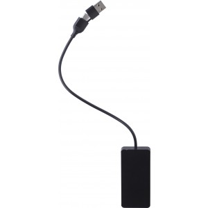 USB eloszt, fekete (vezetk, eloszt, adapter, kbel)